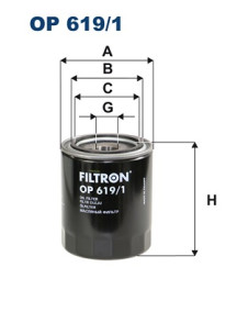 OP 619/1 Olejový filtr FILTRON