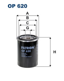 OP 620 Olejový filtr FILTRON