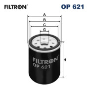 OP 621 Olejový filtr FILTRON