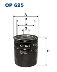 OP 625 Olejový filtr FILTRON
