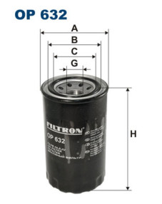 OP 632 Olejový filtr FILTRON