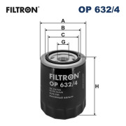 OP 632/4 FILTRON olejový filter OP 632/4 FILTRON