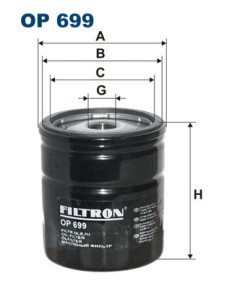 OP 699 Olejový filtr FILTRON
