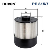 PE 815/7 Palivový filtr FILTRON