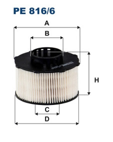 PE 816/6 FILTRON palivový filter PE 816/6 FILTRON