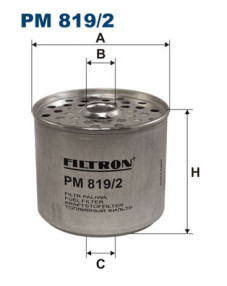 PM 819/2 Palivový filtr FILTRON