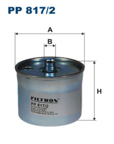 PP 817/2 FILTRON palivový filter PP 817/2 FILTRON