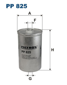 PP 825 FILTRON palivový filter PP 825 FILTRON