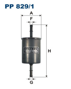 PP 829/1 FILTRON palivový filter PP 829/1 FILTRON