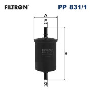 PP 831/1 Palivový filtr FILTRON