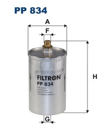 PP 834 Palivový filtr FILTRON