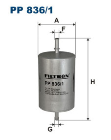 PP 836/1 FILTRON palivový filter PP 836/1 FILTRON