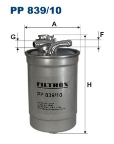PP 839/10 FILTRON palivový filter PP 839/10 FILTRON
