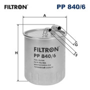 PP 840/6 Palivový filtr FILTRON