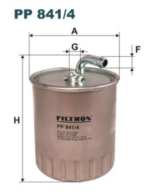 PP 841/4 Palivový filtr FILTRON