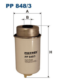 PP 848/3 Palivový filtr FILTRON