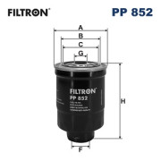 PP 852 FILTRON palivový filter PP 852 FILTRON