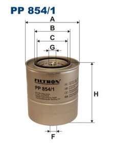 PP 854/1 Palivový filtr FILTRON