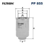 PP 855 Palivový filtr FILTRON