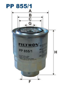 PP 855/1 Palivový filtr FILTRON
