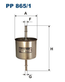 PP 865/1 FILTRON palivový filter PP 865/1 FILTRON