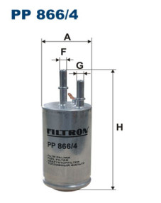 PP 866/4 Palivový filtr FILTRON