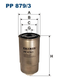 PP 879/3 FILTRON palivový filter PP 879/3 FILTRON