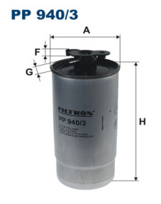 PP 940/3 FILTRON palivový filter PP 940/3 FILTRON
