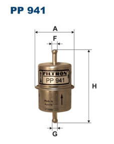 PP 941 Palivový filtr FILTRON