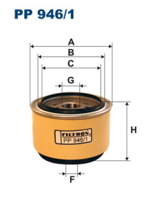 PP 946/1 FILTRON palivový filter PP 946/1 FILTRON