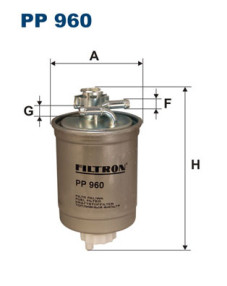 PP 960 Palivový filtr FILTRON