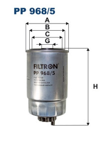 PP 968/5 Palivový filtr FILTRON