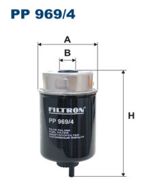 PP 969/4 Palivový filtr FILTRON