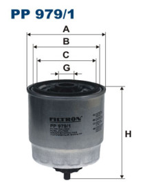 PP 979/1 Palivový filtr FILTRON