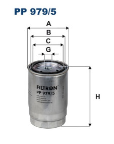 PP 979/5 Palivový filtr FILTRON