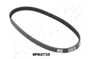 112-4PK735 ASHIKA ozubený klinový remeň 112-4PK735 ASHIKA