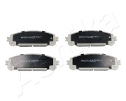 50-02-2001 Sada brzdových destiček, kotoučová brzda ASHIKA