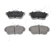 51-02-2002 Sada brzdových destiček, kotoučová brzda ASHIKA