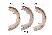 55-05-519 Sada brzdových čelistí, parkovací brzda ASHIKA