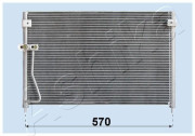CND253016 ASHIKA kondenzátor klimatizácie CND253016 ASHIKA