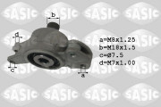 1626142 SASIC vratná/vodiaca kladka rebrovaného klinového remeňa 1626142 SASIC