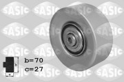 1626207 SASIC vratná/vodiaca kladka rebrovaného klinového remeňa 1626207 SASIC