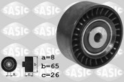 1626211 SASIC vratná/vodiaca kladka rebrovaného klinového remeňa 1626211 SASIC