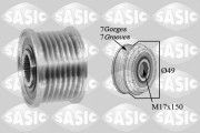 1676028 SASIC voľnobeżka alternátora 1676028 SASIC