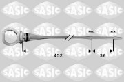 1940008 Odměrka hladiny oleje SASIC