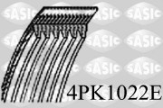 4PK1022E ozubený klínový řemen SASIC