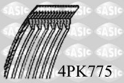 4PK775 ozubený klínový řemen SASIC