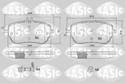 6216208 SASIC sada brzdových platničiek kotúčovej brzdy 6216208 SASIC