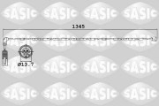 6236012 Výstražný kontakt, opotřebení obložení SASIC