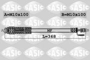 6606080 Brzdová hadice SASIC